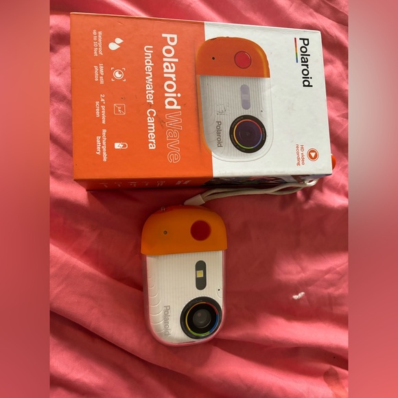 Polaroid If045 Waterproof Camera Pink Polaroid Cameras, Photo
